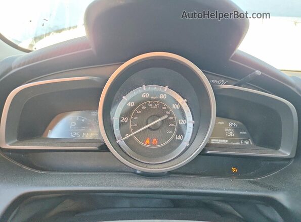 JM1DKFC78G0135521 2016 MAZDA CX-3 Белый Вид щитка приборов