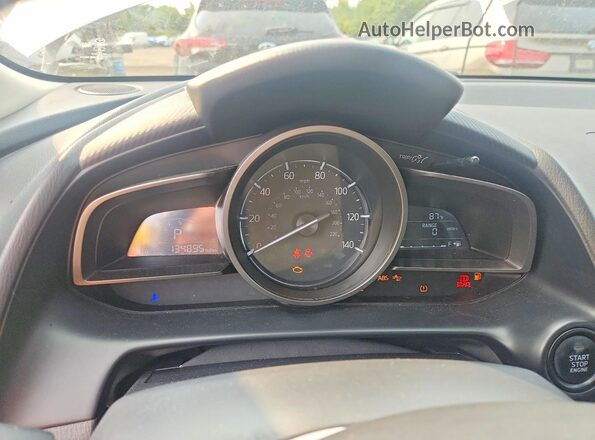 JM1DKFC78J0311989 2018 MAZDA CX-3 Белый Вид щитка приборов
