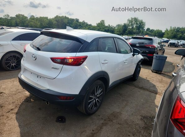 JM1DKFC78J0311989 2018 MAZDA CX-3 Белый Задняя правая четверть