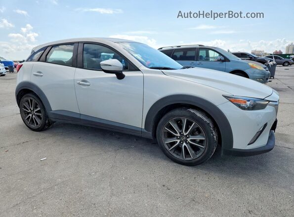 JM1DKFC79H0176192 2017 MAZDA CX-3 Серый Передняя правая четверть
