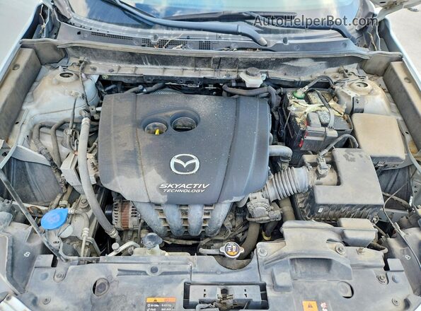 JM1DKFC79H0176192 2017 MAZDA CX-3 Серый Вид подкапотного пространства