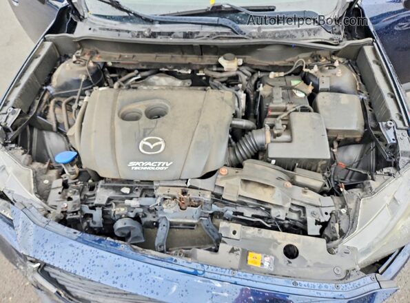 JM1DKFC7XJ0331256 2018 MAZDA CX-3 Blue უკანა სალონის ხედი
