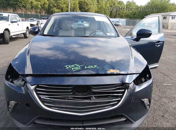 JM1DKFD71H0166657 2017 MAZDA CX-3 Blue Vista frontal