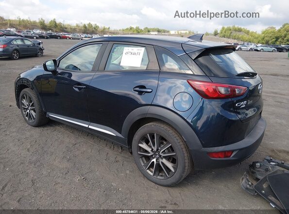 JM1DKFD71H0166657 2017 MAZDA CX-3 Blue Trasero izquierdo