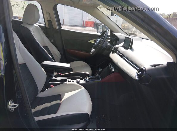 JM1DKFD71H0166657 2017 MAZDA CX-3 Blue Vista interior delantera