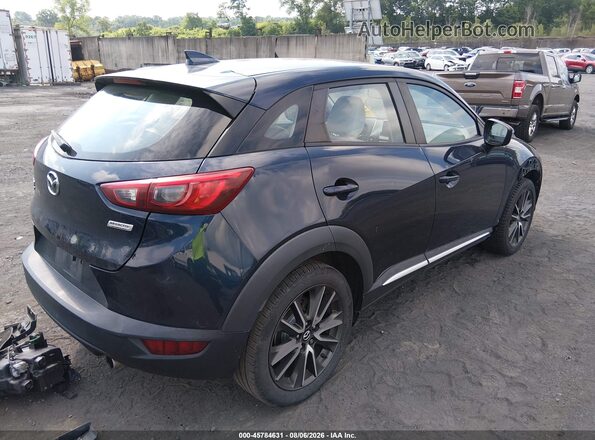 JM1DKFD71H0166657 2017 MAZDA CX-3 Blue Trasero derecho