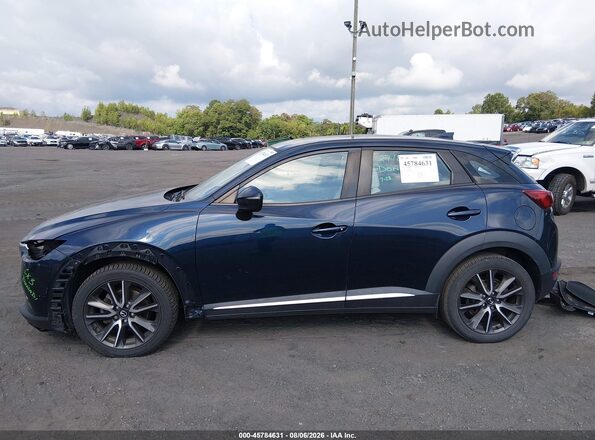 JM1DKFD71H0166657 2017 MAZDA CX-3 Blue Vista interior de 360 grados
