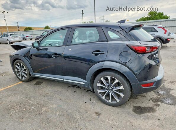 JM1DKFD72K0446742 2019 MAZDA CX-3 Черный Задняя левая четверть