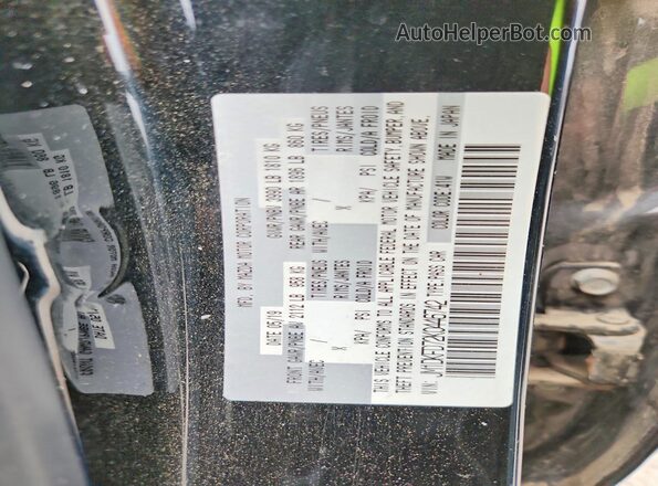 JM1DKFD72K0446742 2019 MAZDA CX-3 Черный Вид наклейки с VIN-кодом