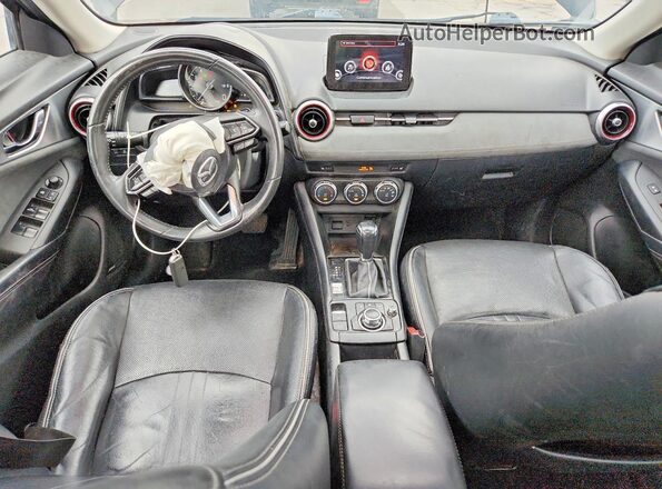JM1DKFD72K0446742 2019 MAZDA CX-3 Черный Вид панели приборов