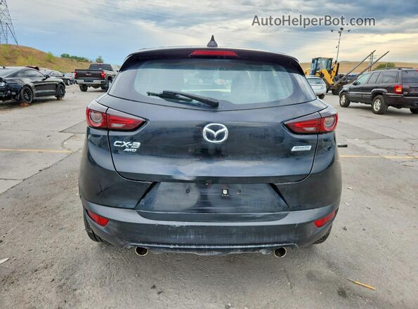 JM1DKFD72K0446742 2019 MAZDA CX-3 Черный Вид сзади