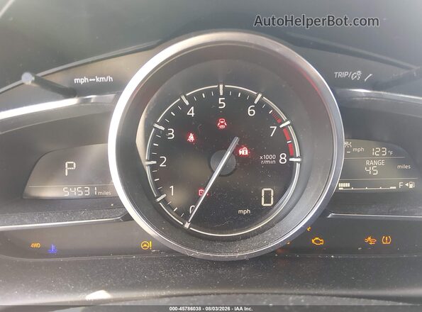 JM1DKFD73K0408081 2019 MAZDA CX-3 Gray Vista de los asientos traseros