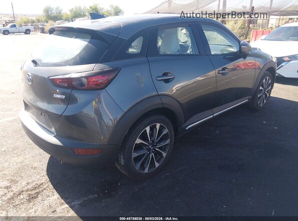 JM1DKFD73K0408081 2019 MAZDA CX-3 Gray Trasero derecho