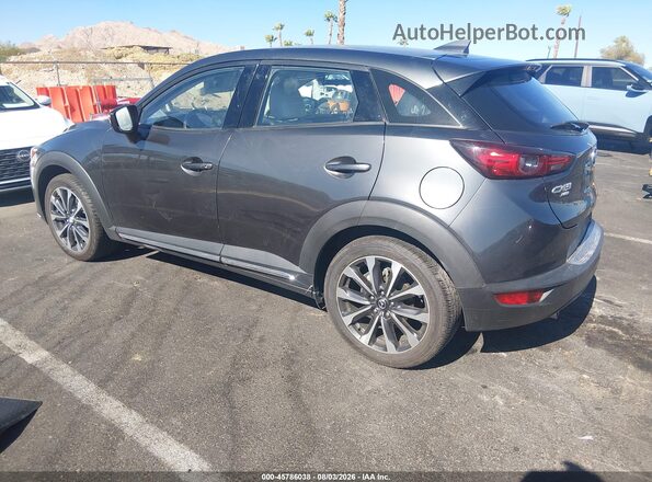 JM1DKFD73K0408081 2019 MAZDA CX-3 Gray Trasero izquierdo