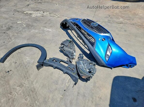 JM1DKFD75G0136186 2016 MAZDA CX-3 Blue Вид підкапотного простору