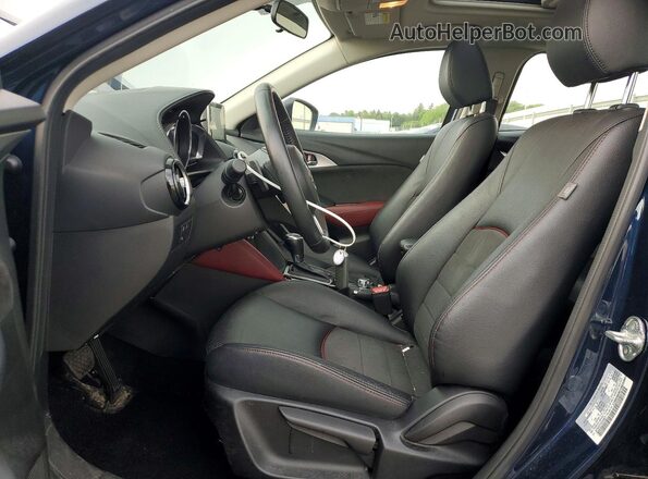JM1DKFD77G0140577 2016 MAZDA CX-3 Blue Вид салону спереду