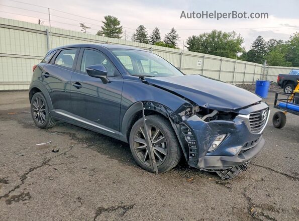 JM1DKFD77G0140577 2016 MAZDA CX-3 Blue Передня права чверть