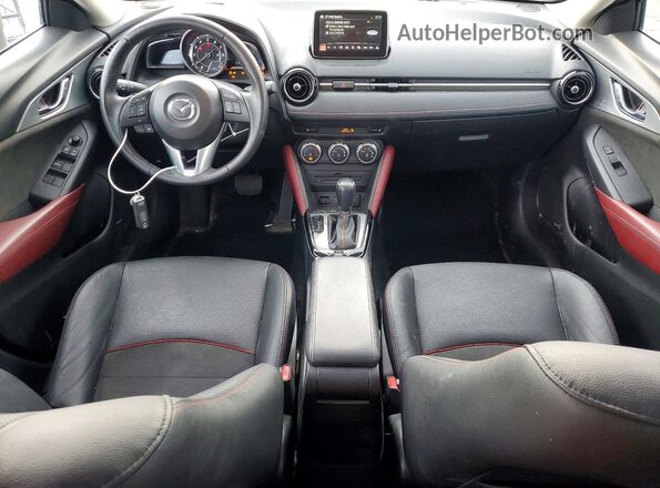 JM1DKFD77G0140577 2016 MAZDA CX-3 Blue Вид панелі приладів
