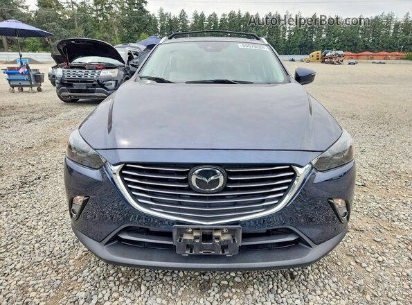 JM1DKFD77J0303509 2018 MAZDA CX-3 Blue Вид спереду
