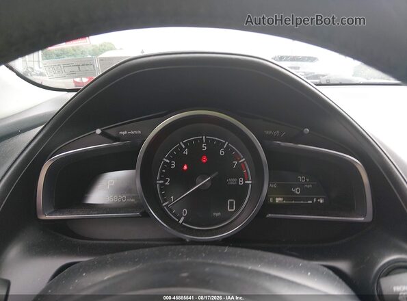 JM1DKFD77K0406866 2019 MAZDA CX-3 Red Vista de los asientos traseros