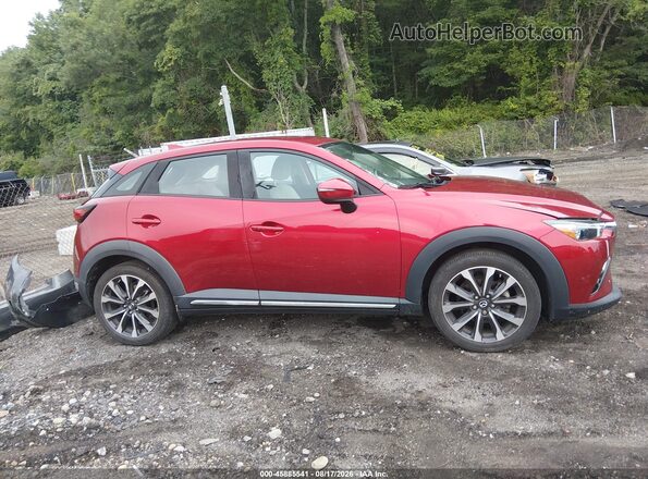 JM1DKFD77K0406866 2019 MAZDA CX-3 Red Vista interior trasera