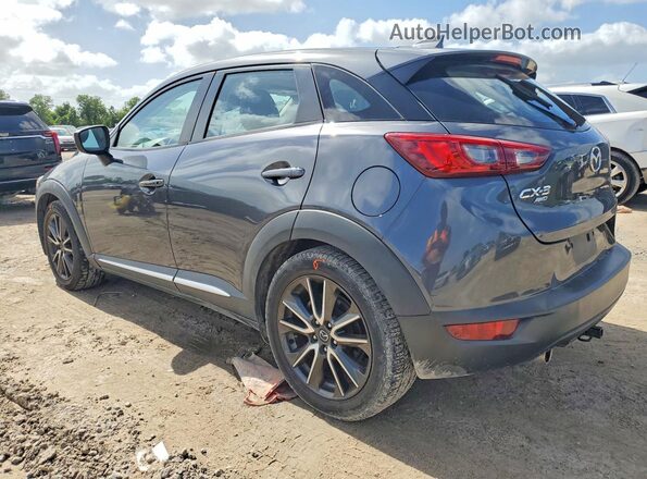 JM1DKFD79H0165787 2017 MAZDA CX-3 Gray Trasero izquierdo
