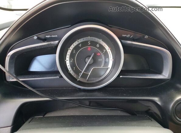 JM1DKFD79H0165787 2017 MAZDA CX-3 Gray Vista del cuadro de instrumentos
