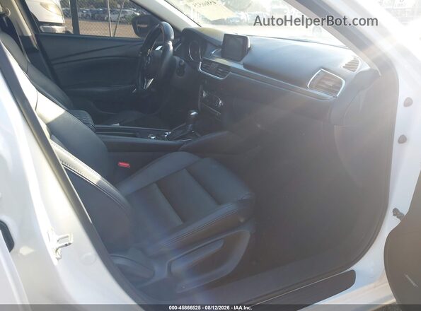 JM1GJ1T59G1483615 2016 MAZDA 6 White Widok wnętrza z przodu