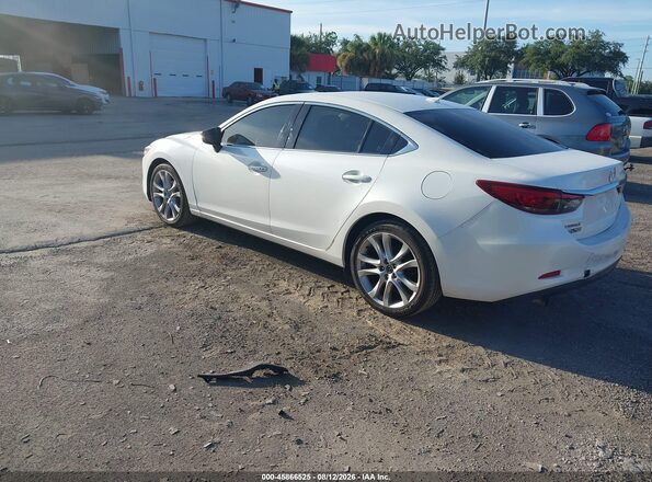 JM1GJ1T59G1483615 2016 MAZDA 6 White Tył lewy