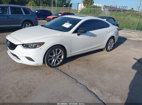 JM1GJ1T59G1483615 2016 MAZDA 6 White Przód lewy