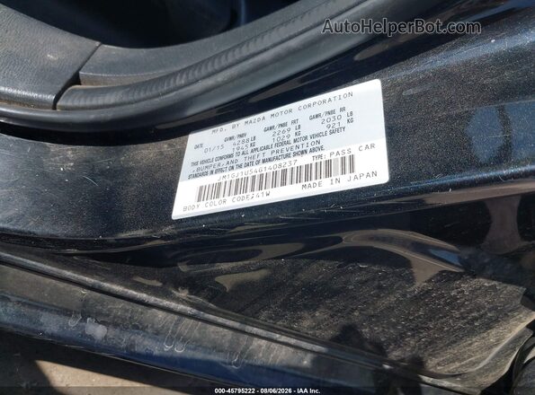 JM1GJ1U54G1408237 2016 MAZDA 6 Black Widok komory silnika