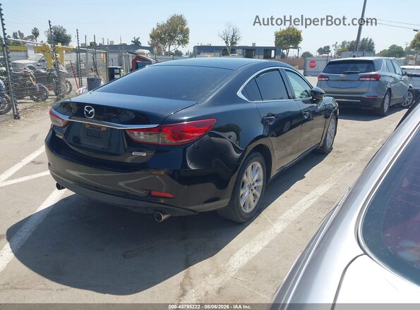 JM1GJ1U54G1408237 2016 MAZDA 6 Black Tył prawy