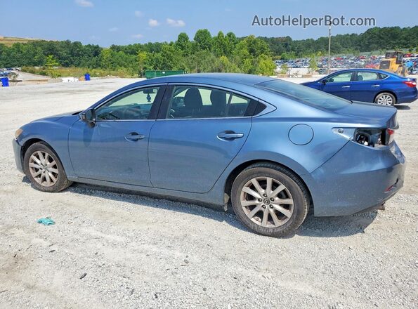 JM1GJ1U58G1410167 2016 MAZDA 6 Blue Trasero izquierdo