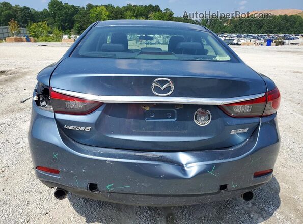 JM1GJ1U58G1410167 2016 MAZDA 6 Blue Vista trasera