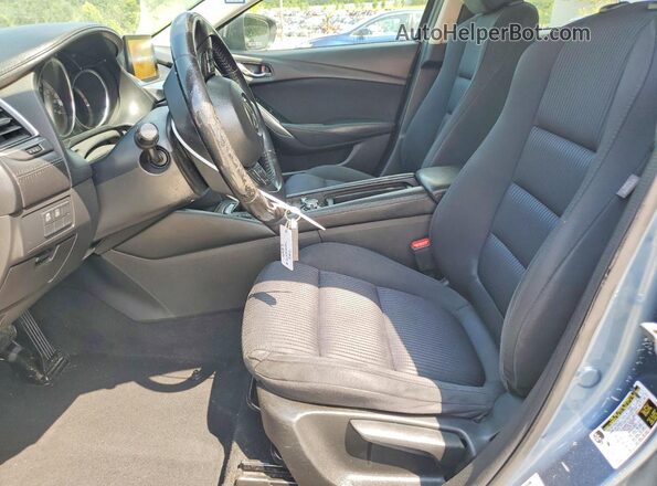 JM1GJ1U58G1410167 2016 MAZDA 6 Blue Vista interior delantera