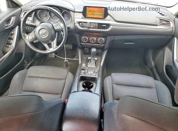 JM1GJ1U58G1410167 2016 MAZDA 6 Blue Vista del salpicadero