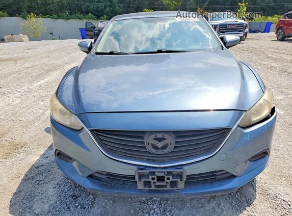 JM1GJ1U58G1410167 2016 MAZDA 6 Blue Vista frontal