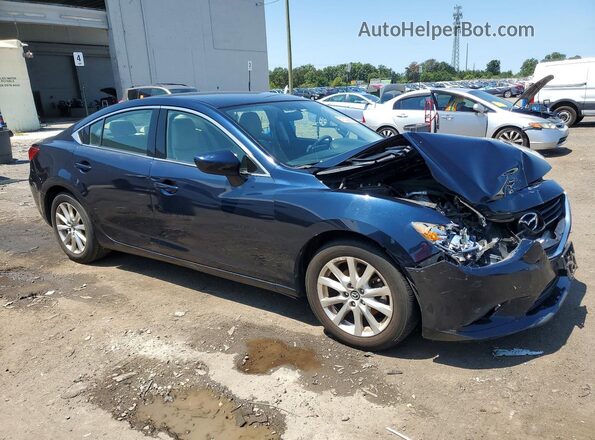 JM1GJ1U58G1420746 2016 MAZDA 6 Черный Передняя правая четверть