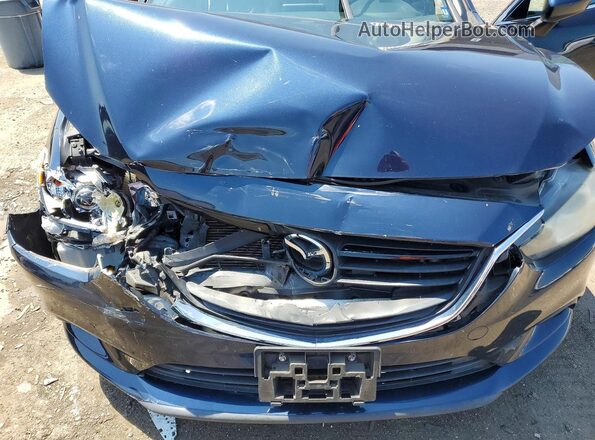 JM1GJ1U58G1420746 2016 MAZDA 6 Черный Вид задней части салона