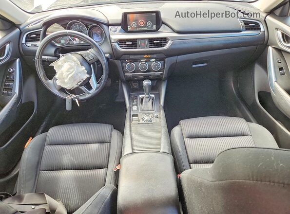 JM1GJ1U58G1445128 2016 MAZDA 6 Белый Вид панели приборов