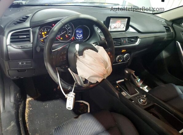 JM1GJ1U58G1466285 2016 MAZDA 6 Silver Dashboard view