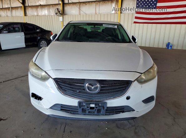 JM1GJ1U58G1467601 2016 MAZDA 6 White Դիմացի տեսք