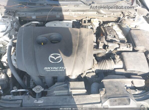 JM1GJ1U59G1469342 2016 MAZDA 6 Silver Widok z tyłu