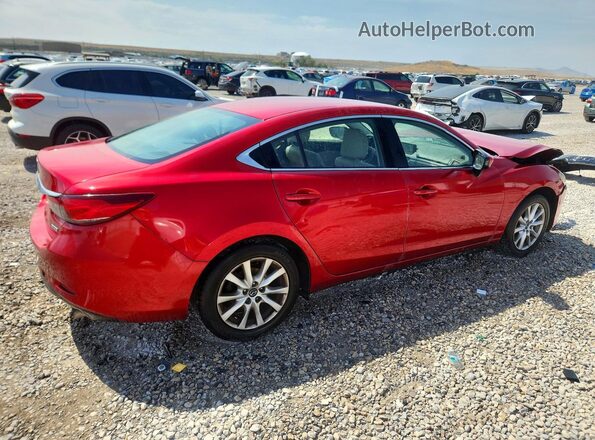 JM1GJ1U5XG1451321 2016 MAZDA 6 Red Trasero derecho