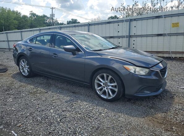 JM1GJ1V53G1434276 2016 MAZDA 6 Gray Delantero derecho