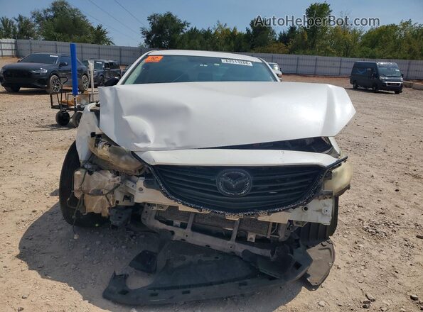 JM1GJ1V54G1427420 2016 MAZDA 6 Белый Вид спереди