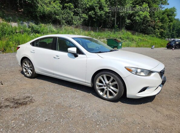 JM1GJ1V55G1458742 2016 MAZDA 6 White Front right