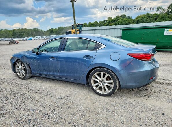 JM1GJ1V56G1406360 2016 MAZDA 6 Blue Задня ліва чверть