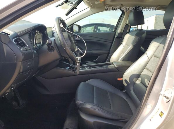 JM1GJ1V58G1438792 2016 MAZDA 6 Серебряный Вид салона спереди