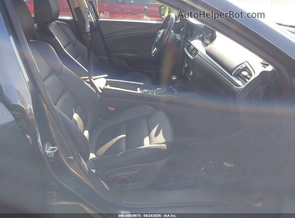 JM1GJ1V58G1461358 2016 MAZDA 6 Черный Вид салона спереди